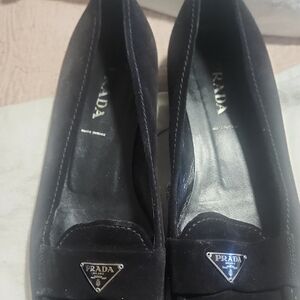 Prada Women's Elegant Black Loafers